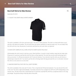 Best Golf Shirts for Men Review