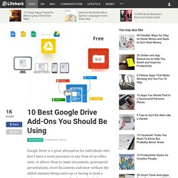 10 Best Google Drive Add-Ons You Should Be Using