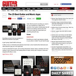 The 25 Best Guitar and Music Apps - Page 1