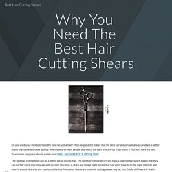 Best Hair Cutting Shears