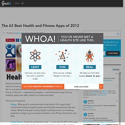 The 63 Best Health & Fitness Apps