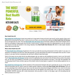 Best Health Keto Reviews UK