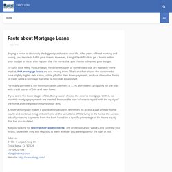 The Best Home and FHA Mortgage Loans
