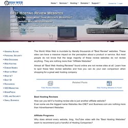 Best Hosting Review Websites - Are They Fake?