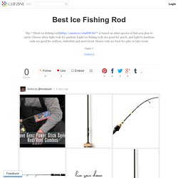 Best Ice Fishing Rod