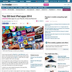 Top 230 best iPad apps 2012