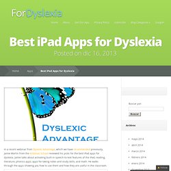Best iPad Apps for Dyslexia