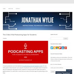 The 5 Best iPad Podcasting Apps for Students