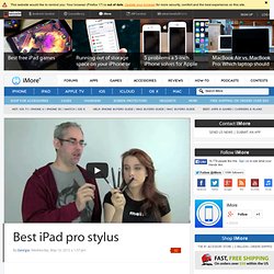 Pogo Sketch Pro vs. Kuel H12 vs. Jot Pro vs. Bamboo: iPad stylus shootout