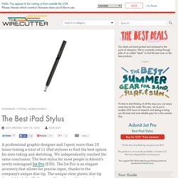 The Best iPad Stylus