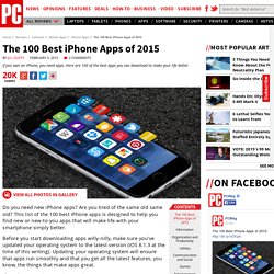 The 100 Best iPhone Apps