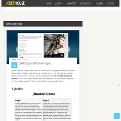 20 Best jQuery Flipbook Plugins