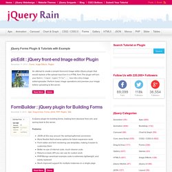 300+ Best jQuery Form plugin with Example and Demo