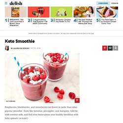 Best Keto Smoothie Recipe - How to Make Keto Smoothie