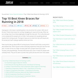 Top 10 Best Knee Braces for Running in 2018 (July. 2018)
