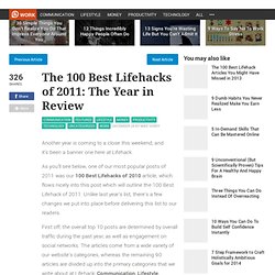 The 100 Best Lifehacks of 2011: The Year in Review