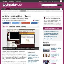 8 of the best tiny Linux distros