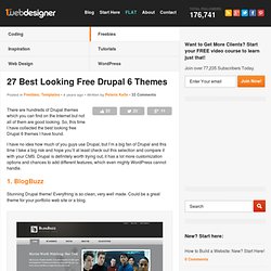 27 Best Looking Free Drupal 6 Themes