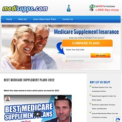 Best Medicare supplement plans 2022