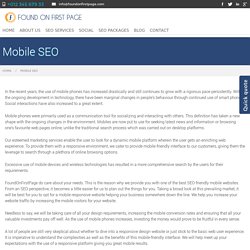 Best Mobile SEO Services in UK