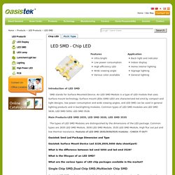 Best smd led modules｜dual/single smd chip led - Oasistek