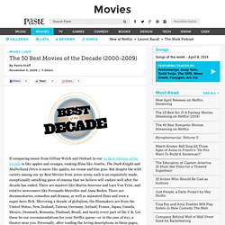 The 50 Best Movies of the Decade (2000-2009)