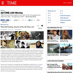 ALL-TIME 100 Movies - TIME