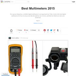 Best Multimeters 2015