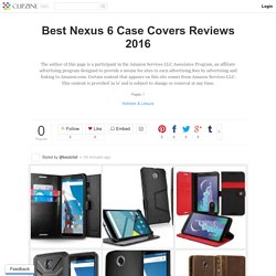 Best Nexus 6 Case Covers Reviews 2016