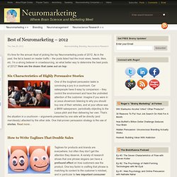 Best of Neuromarketing – 2012
