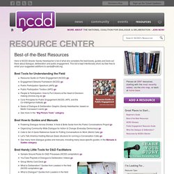 Resource Center » Best-of-the-Best Resources