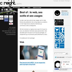 Best of : le web, ses outils et ses usages