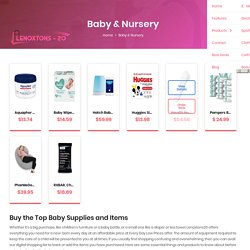 Best Offer on Baby & Nursery - Lenoxtons20.com