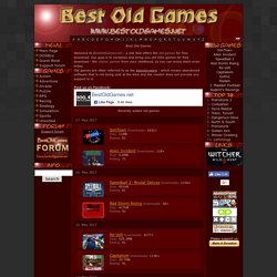 Best Old Games for free download