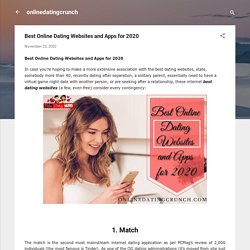 Best Online Dating Websites and Apps for 2020