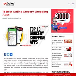 13 Best Online Grocery Shopping Apps 2020