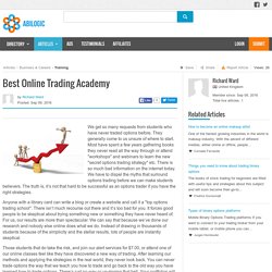 Best Online Trading Academy