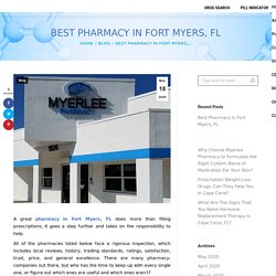 Best Pharmacy in Fort Myers, FL