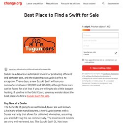 Best Place to Find a Swift for Sale