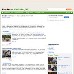 Best Places to Take Kids in New York