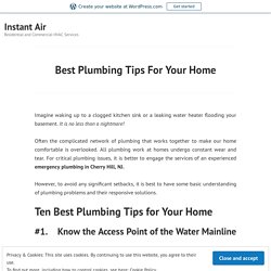 Best Plumbing Tips For Your Home – Ac repair blackwood
