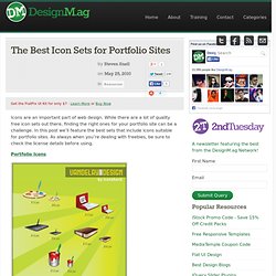 The Best Icon Sets for Portfolio Sites - Web Design Blog – Desig