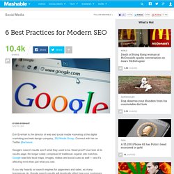6 Best Practices for Modern SEO