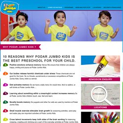 One of the Best Preprimary Schools Near You – Jumbo Kids