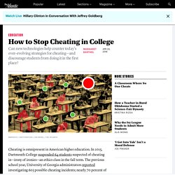 The Best Ways to Prevent Cheating in College