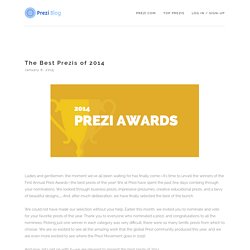 The Best Prezis of 2014 — Prezi Blog