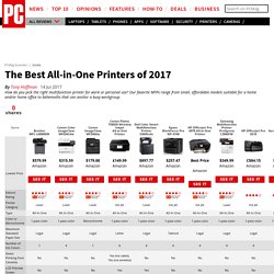 The Best All-in-One Printers of 2017 - Printer Reviews