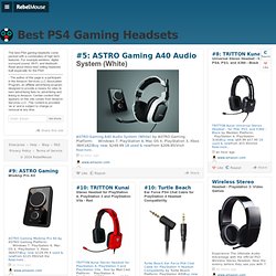 Best PS4 Gaming Headsets