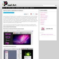 Best Quartz Composer Tutorials