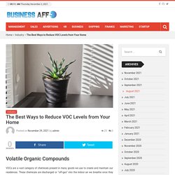 The Best Ways to Reduce VOC Levels from Your Home - Business AFF